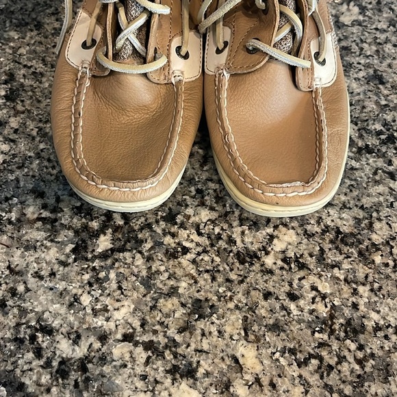 Sperry Women's Tan Plaid Ankle Boots - Picture 8 of 8